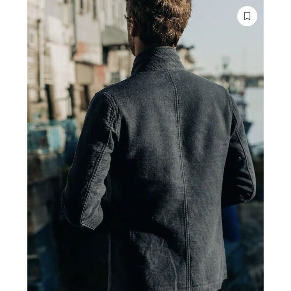 Taylor Stitch The Emerson Jacket Blazer In Navy  Double Cloth 40 M NEW Huckberry - Picture 9 of 14
